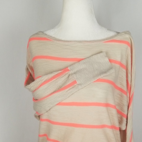 Express 3/4 Striped Shirt With Tapered Waist - Picture 2 of 7